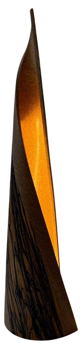 Designelement aus Eschenholz